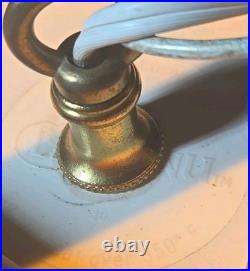 11 Vintage MCM 70s Lawnware Type Multicolor Hanging Swag Lamp Diamond/X Design