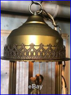 17 Vintage Mineral Oil Rain Drop Hanging Lamp Greek Goddess