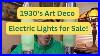 1930 S Art Deco Lamps And Light Fixtures For Sale Now
