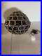 1960s Vintage Brutalist Art Glass Globe Light by Felipe Derflingher for Feders
