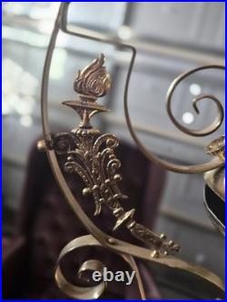 19th Century Miller Hanging Kerosene Oil Lamp