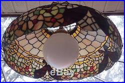 24 Vintage Tiffany Style Stained Glass Hanging Lamp
