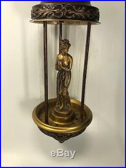 30 Vintage CREATORS INC Hanging Rain Mineral Oil Lamp Greek Goddess