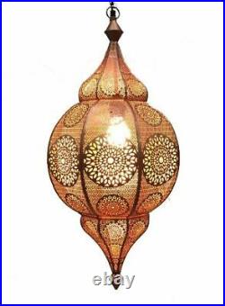 31 Moroccan Hanging Turkish Lamp Ceiling Light Fixture Or Outdoor Vintage Lamps
