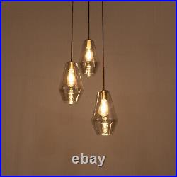 3 Light Vintage Pendant Lamp Hanging Lamp LED Ceiling Light Chandelier Fixture