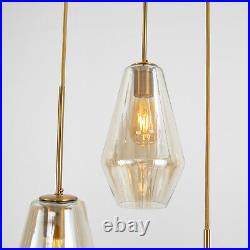3 Light Vintage Pendant Lamp Hanging Lamp LED Ceiling Light Chandelier Fixture