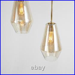 3 Light Vintage Pendant Lamp Hanging Lamp LED Ceiling Light Chandelier Fixture