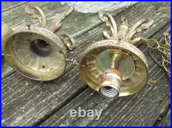 60s EF INDUSTRIES Hollywood REGENCY Glass PINEAPPLE Hanging SWAG Light withDANGLES