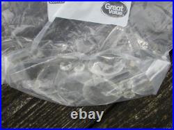 60s EF INDUSTRIES Hollywood REGENCY Glass PINEAPPLE Hanging SWAG Light withDANGLES