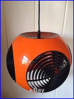 70's Colani Space Age hanging lamp light Colombo Kartell vintage mid century 60s