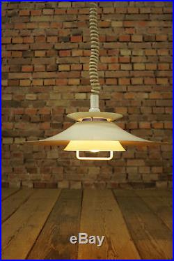 70er Ceiling Light Hanging Pendant Lamp Vintage Poulsen Era 60s