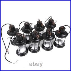 8 Light Wooden Farmhouse Chandelier Hanging Lamp Pendant Lamp Ceiling Fixture