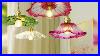A Must Have Product Vintage Pendant Lights Flower Glass Hanging Lamps Home Decoration Lighting LI