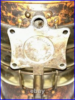 Ankerlicht Bubble Glass Lantern Holland Antique/ Vintage Hanging Nautical Lamp