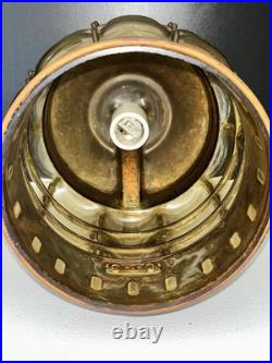 Ankerlicht Bubble Glass Lantern Holland Antique/ Vintage Hanging Nautical Lamp