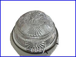 Antique 1920s Hanging Art Deco Milk Glass Skyscraper Ceiling Lamp Light Fixture