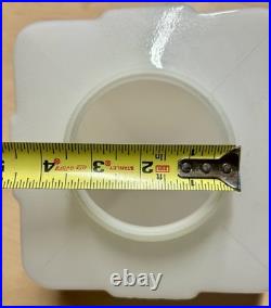 Antique Skyscraper Light Vintage Art Deco Fixture Pendant Milk Glass 1930-1940's