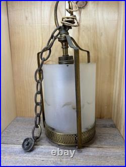 Antique / Vintage Hanging Lamp Fixture