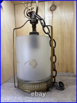 Antique / Vintage Hanging Lamp Fixture