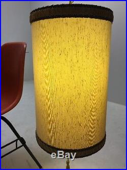 Antique Vintage Mid Century Modern Hanging Swag Lamp 1960s Eames Era