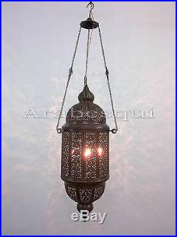 BR142 Vintage reproduction Turkish/Islamic Style Deco Art Hanging Lamp