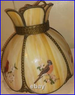 Beautiful Vintage Hanging Light / Birds / VGC