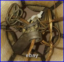 Beautiful Vintage Hanging Light / Birds / VGC