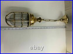 Brass & Copper Hanging Lamp Nautical Antique Ceiling Light Home Décor