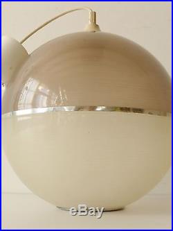 Chandelier Ball Plastic Typical 1970 Vintage 70s Ball-shaped Hanging Light