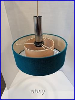Danish Modern Hanging Lamp Pendant Vintage Light Mid Century Mcm