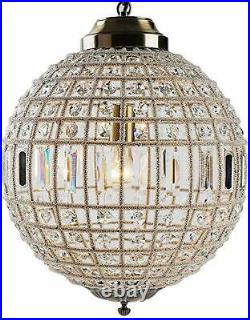 Europe Vintage Charming Royal Empire Ball Style Crystal Modern Ceiling Light
