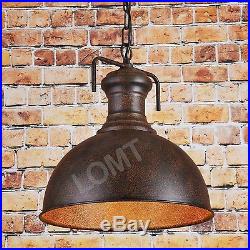 Farmhouse Vintage Pendant Light Hanging Chains Ceiling Lamp Rustic