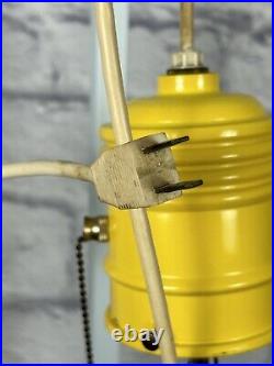 Giant Light Bulb Pendant Swag Hanging Lamp Ingo Maurer Style Vintage Mod Pop Art