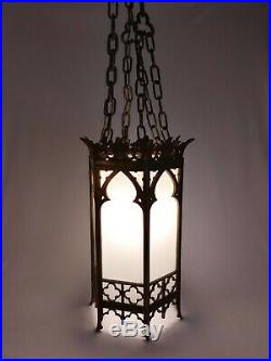 Gothic Church Chandelier Hanging Lamp Light Fixture Vintage