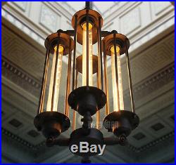 Grand Edison Steampunk Pendant Hanging Chandelier E27 Light Lamp Home Lighting
