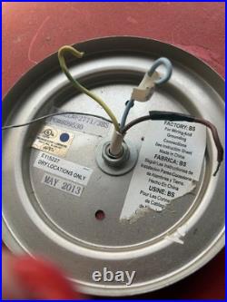 Hanging Pendant Lamp Vintage Orange Glass Space Age Chandelier Yugoslavia 1970's