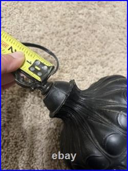 Hollywood Regency Style Hanging Globe Light Fixture Vintage