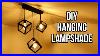 How To Make Amazing Hanging Lampshade At Home Diy Hanging Lamp Easy Room Decor
