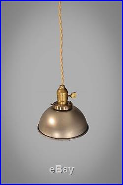 Industrial Steel Dome Pendant Lamp Vintage Hanging Light