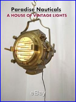 Industrial Vintage Ceiling Pendant Hanging Light Nautical Pendant Antique Lamp