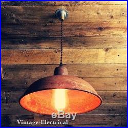 Industrial Vintage Factory Hanging Ceiling Table Light Fitting Vintage Lamps Bar
