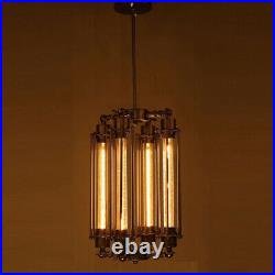 Industrial Vintage Metal Fixture Cage Pendant Light Hanging Ceiling Lamp Shade