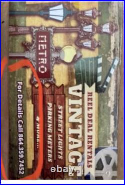 Large Vintage Street Light, Hanging Lamp Light, LED, Can Ship, 1 Light