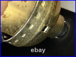 MCM Arthur Umanoff Style WROUGHT IRON Bird Cage Hanging Swag Lamp Pendant Light