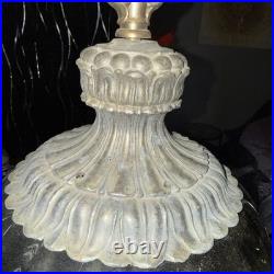 MCM Retro Large Teardrop Glass Hanging Swag Light