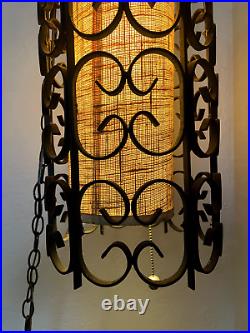 Mid Century Modern Pendant Light Hanging Gothic Lamp Pull Chain Light 25 MCM