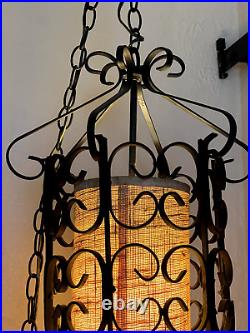 Mid Century Modern Pendant Light Hanging Gothic Lamp Pull Chain Light 25 MCM