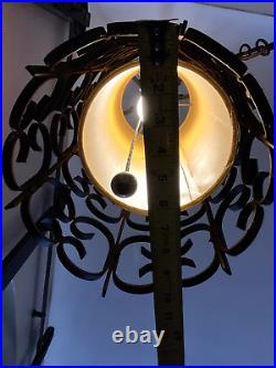 Mid Century Modern Pendant Light Hanging Gothic Lamp Pull Chain Light 25 MCM