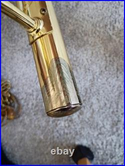 Mid Century Modern Robert Sonneman Brass Waterfall Swag Lamp Light Chandelier