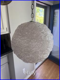 Mid Century Spaghetti MCM Modern Light Hanging Lamp Chandelier 1960's